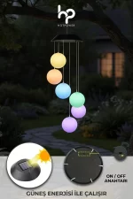 Solar Dekor Top Aydınlatma Güneş Enerjili